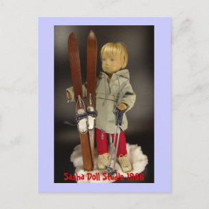 Boneca Sasha Estúdio Cartão Postal