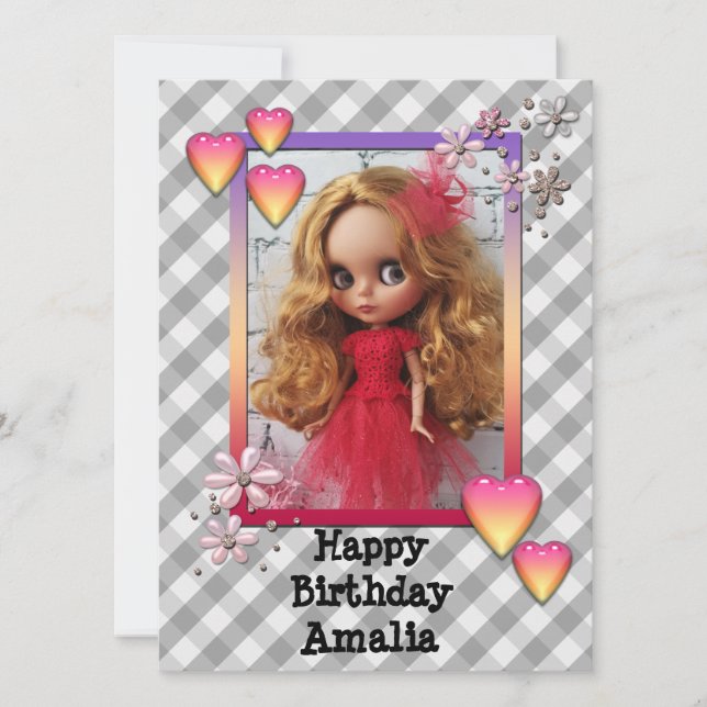 Bonecas, bonecas, personalizadas, passatempo (Frente)