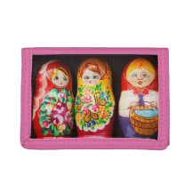 Bonecas coloridas de Matryoshka