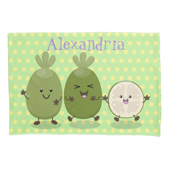 Boneco-abacaxi guava feijoa (Frente)