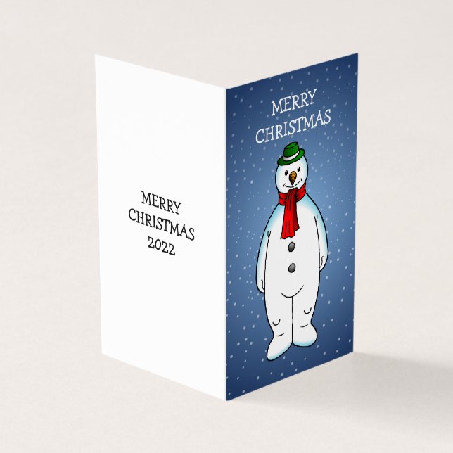 Boneco de Neve Alegre e Feliz (Exterior)