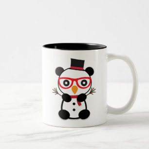 Boneco de neve da panda - Leon a caneca dos