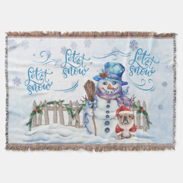Boneco de Neve | Deixe a Neve Cair Cobertor