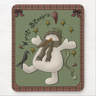 Boneco de neve Mousepad de Wynter Blessin