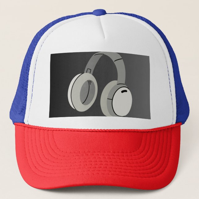 Bonés de Caminhoneiros Fones de Ouvido (Frente)