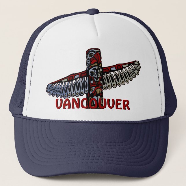Bonés Vancouver BC Bonés Souvenir e Trucker Hats (Frente)