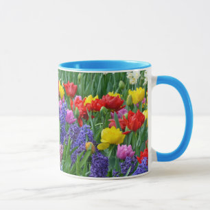 Bonita caneca de primavera