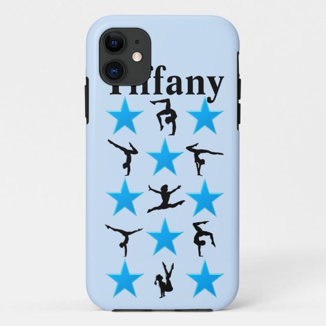 BONITA CAPAS DE IPHONE DE GINÁSTICA PERSONALIZADA  (Verso)
