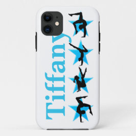 BONITA CAPAS DE IPHONE DE GINÁSTICA PERSONALIZADA