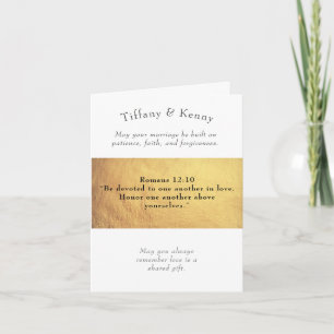 BONITA CARTÃO DE GANHOS DE CASAMENTO