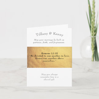 BONITA CARTÃO DE GANHOS DE CASAMENTO