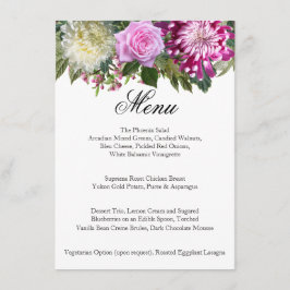 Bonita cor-de-rosa - Menu