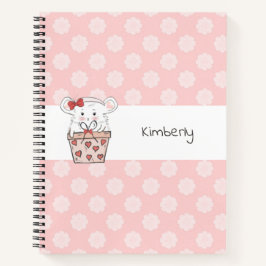 Bonita Garota Rosa-de-Hamster