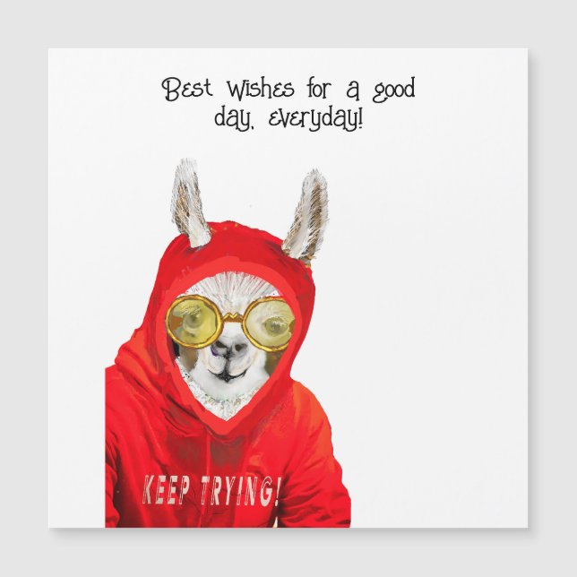 Bonita, Gentil, Divertida Mãe Llama, Continue Tent (Frente)