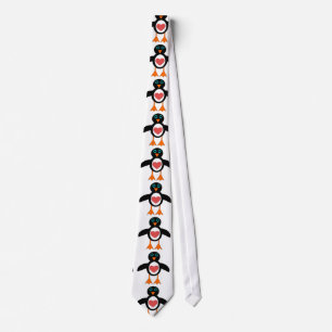 Bonita gravata de pinguins