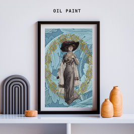 Bonita Lady Decoupage - Papel Tecido