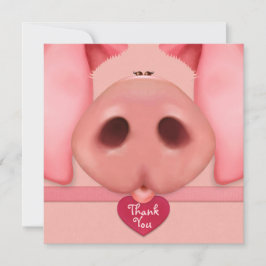 Bonita Lady Piggy Obrigado