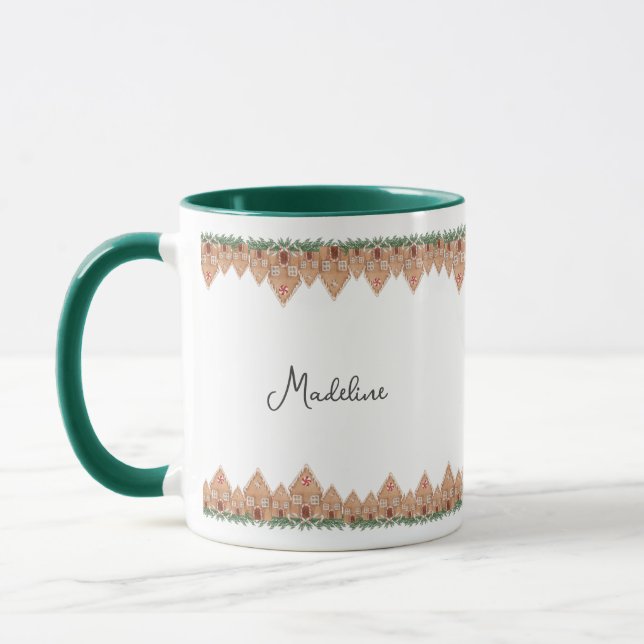 Bonita personalização da caneca de pão de Gingermo (Esquerda)