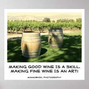 Bonita Poster de adega!