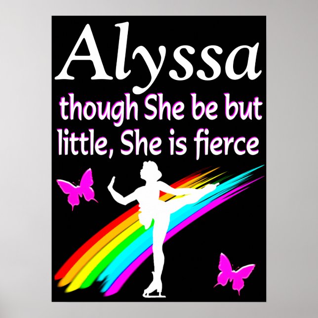 BONITA POSTER DE ESQUADRO DE CABEÇA PERSONALIZADA (Frente)