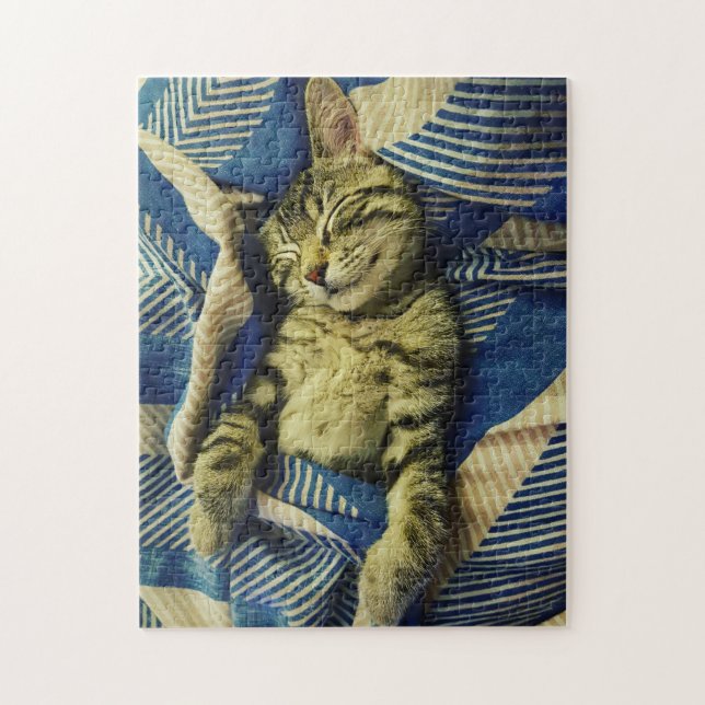 Bonita! Quebra-cabeça - Gatinho em Aberto (Vertical)