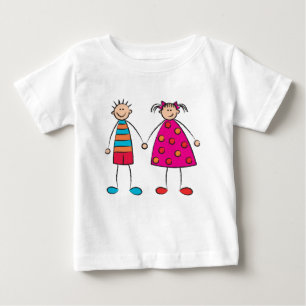 Bonitão e Garota Igualam camiseta de amor
