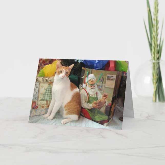 Bonitão Kagan Traz presentes - Cartão de Natal de  (Frente)