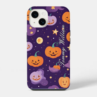 Bonitas Abóboras Sorrindo Para O Halloween