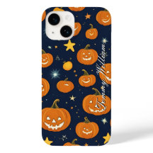 Bonitas Abóboras Sorrindo Para O Halloween