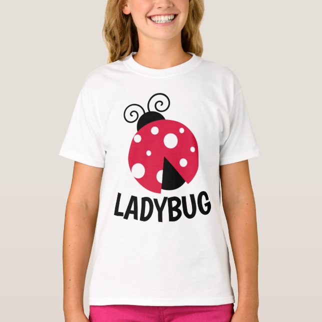 Bonitas garotas de LADYBUG Camisetas T-Shirts (Frente)