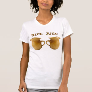 Bonitas Jugs Mulheres A Camisa