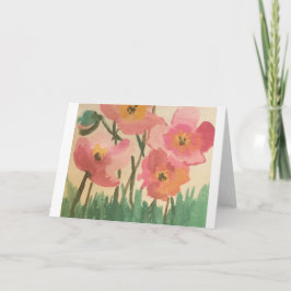 Bonito Acho Que Saudação Cartão 3