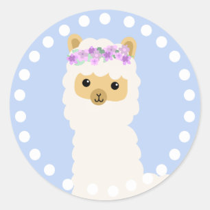 Bonito adesivos Llama