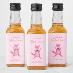 Bonito Bebê Rosa Fox Personalizada Bebê