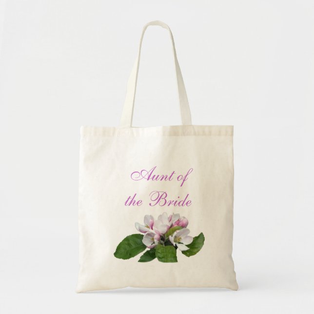 Bonito bolsa de casamento rosa de maçã (Frente)