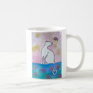 Bonito, caneca da arte da aguarela