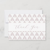 Bonito Cartões de agradecimentos plano padrão Folh