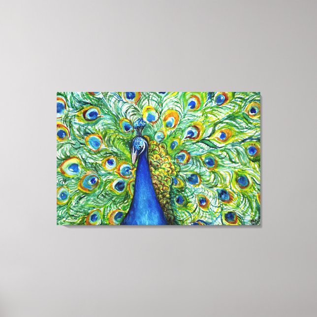 Bonito como Canvas de Peacock (Frente)