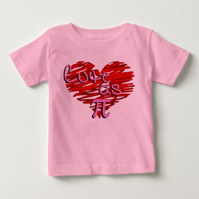 Bonito como o t-shirt do Pi (Frente)