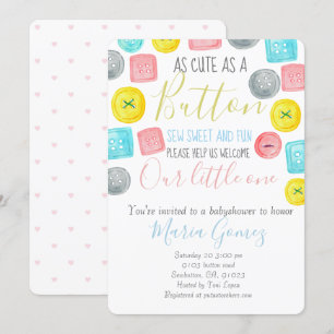 Bonito como um convite para babás