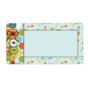 Bonito como um nome de etiqueta do botão