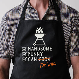 Bonito, Engraçado E Pode Cozinhar Um Apron Persona