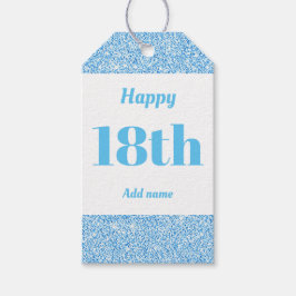 bonito etiquetas de presente de aniversário person