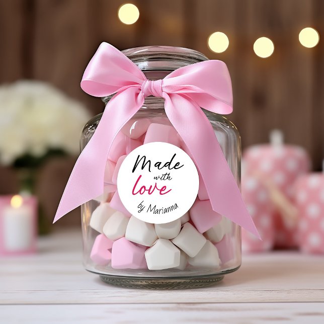 Bonito feito com adesivo de amor (Criador carregado)