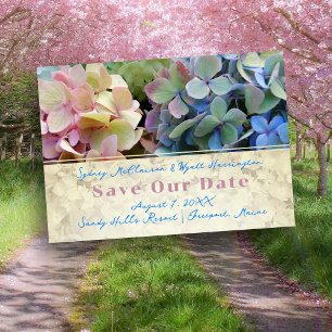 Bonito Floral Modern Salve Nossos Cartões De Data