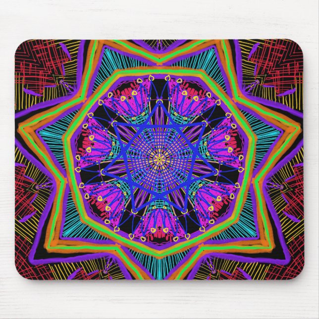 Bonito Mandala - Mouse Pad (Frente)