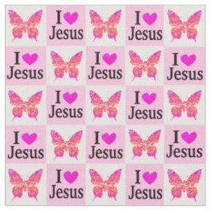 BONITO MANTEIGA DE PINCO EU AMO TECIDO JESUS