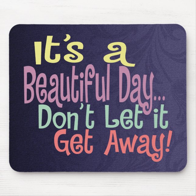 Bonito Mousepad do Dia (Frente)