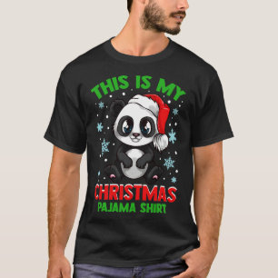 Bonito Panda Este é o meu presente de camisa do pi