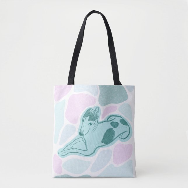 Bonito para o "Max" Cachorro Tote Bag (Frente)